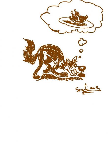 Avoir une faim de loup